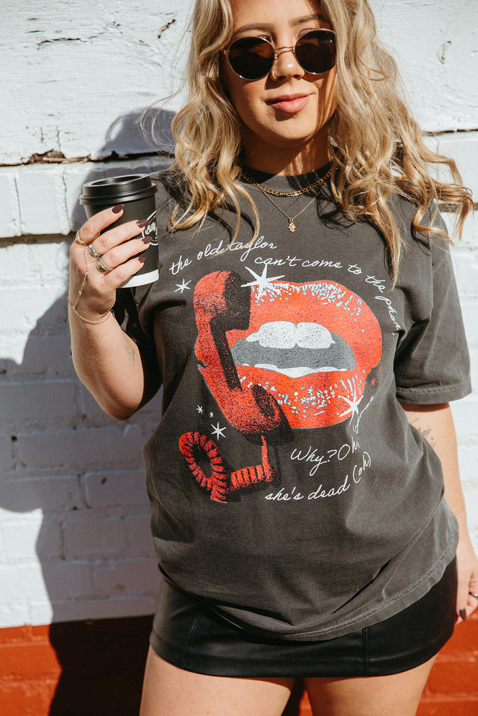 Can't Come To The Phone Tee - Girl Tribe Co. Miss Americana Collection