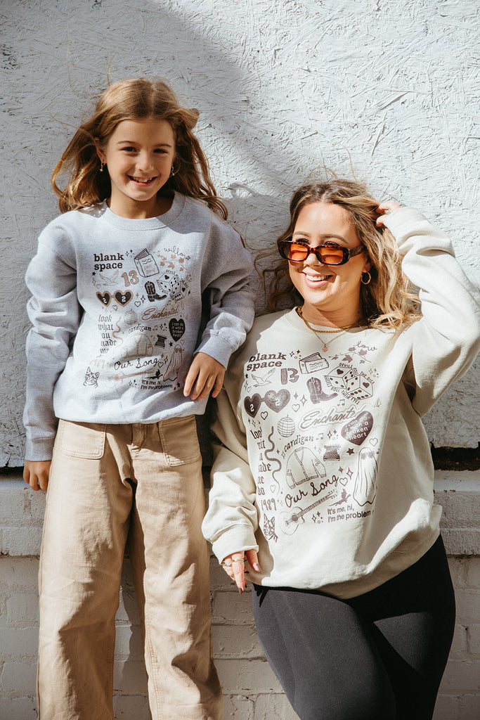 Eras Icon Sweatshirt - Girl Tribe Co. Miss Americana Collection