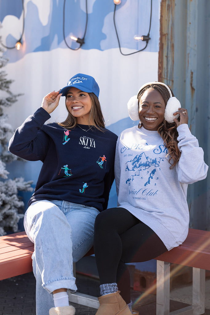 Après Ski Sweatshirt - Girl Tribe Co. Après Ski Collection