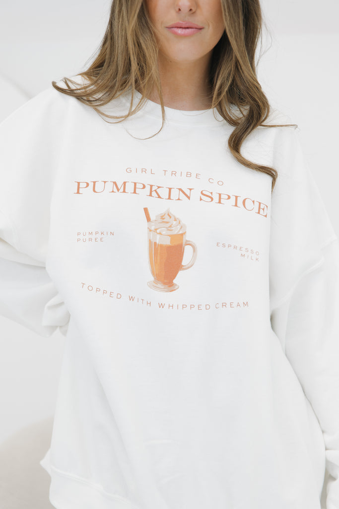 Cheers - Pumpkin Spice Sweatshirt - Girl Tribe Co.