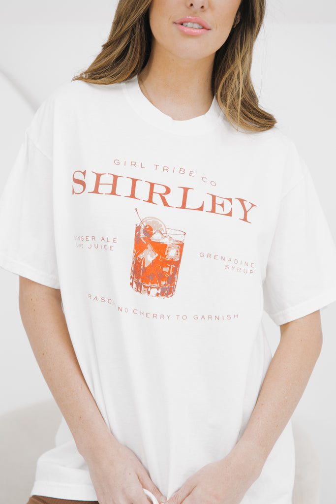 Cheers - Shirley Temple Tee - Girl Tribe Co.