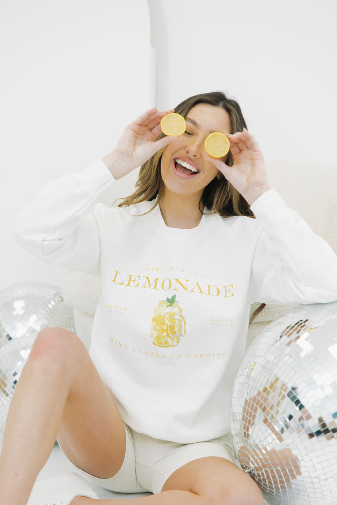 Cheers - Lemonade Sweatshirt - Girl Tribe Co.