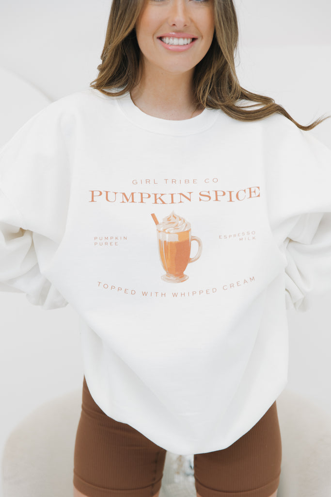 Cheers - Pumpkin Spice Sweatshirt - Girl Tribe Co.