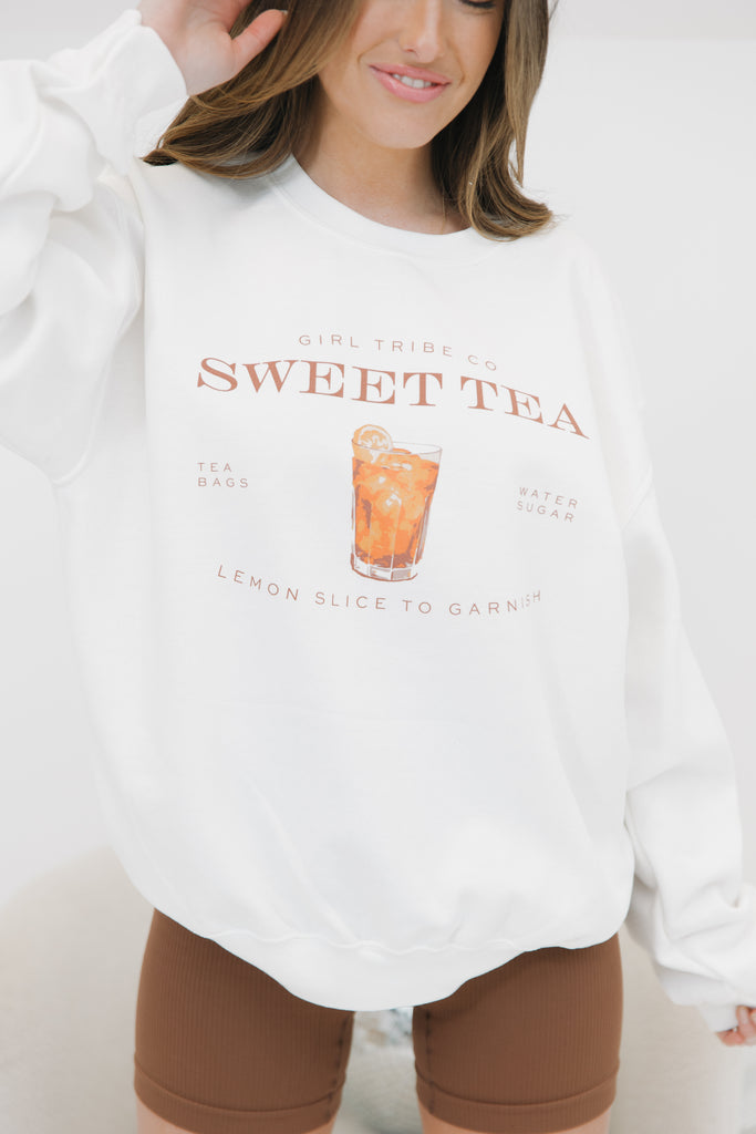 Cheers - Sweet Tea Sweatshirt - Girl Tribe Co.