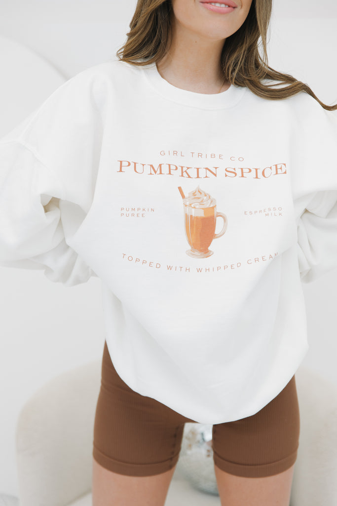 Cheers - Pumpkin Spice Sweatshirt - Girl Tribe Co.