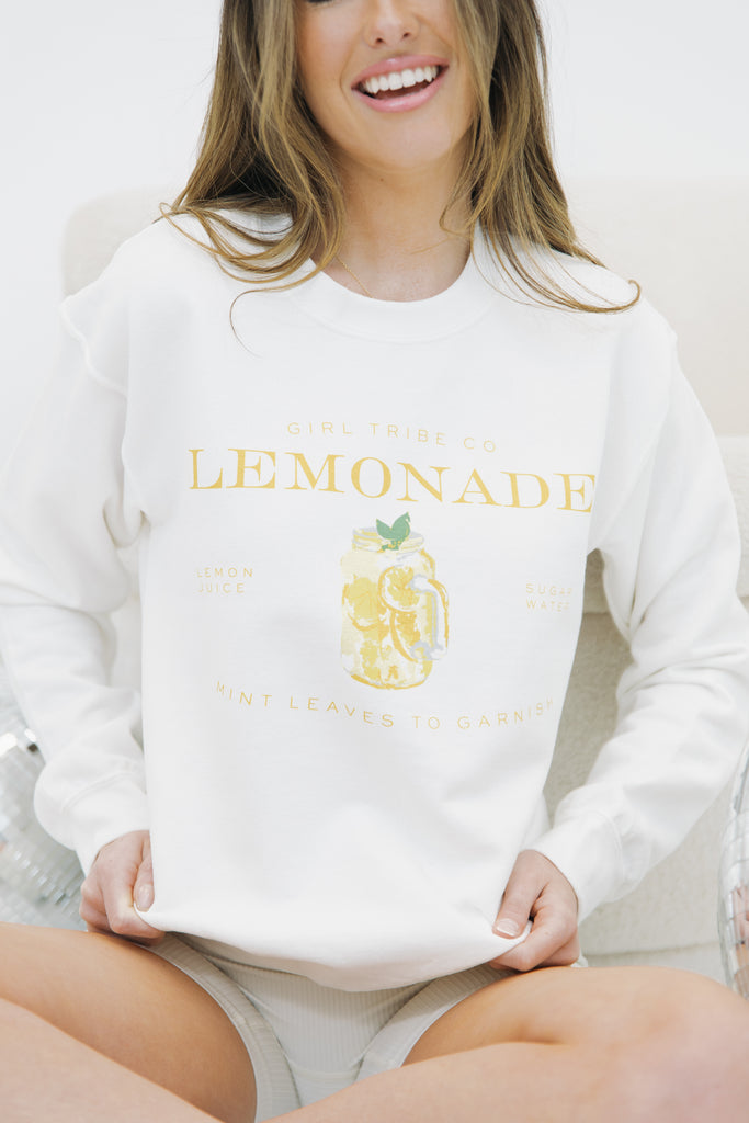 Cheers - Lemonade Sweatshirt - Girl Tribe Co.