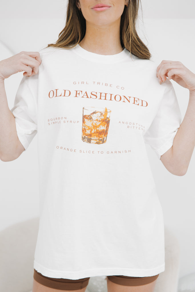 Cheers - Old Fashioned Tee - Girl Tribe Co.