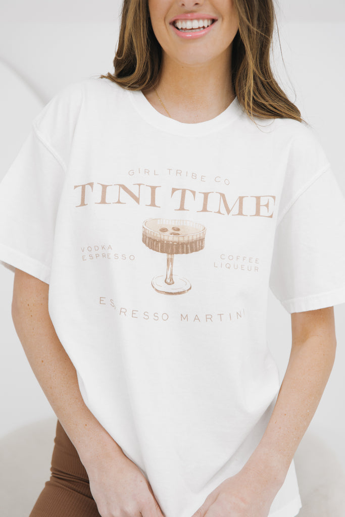 Cheers - Tini Time Tee - Girl Tribe Co.