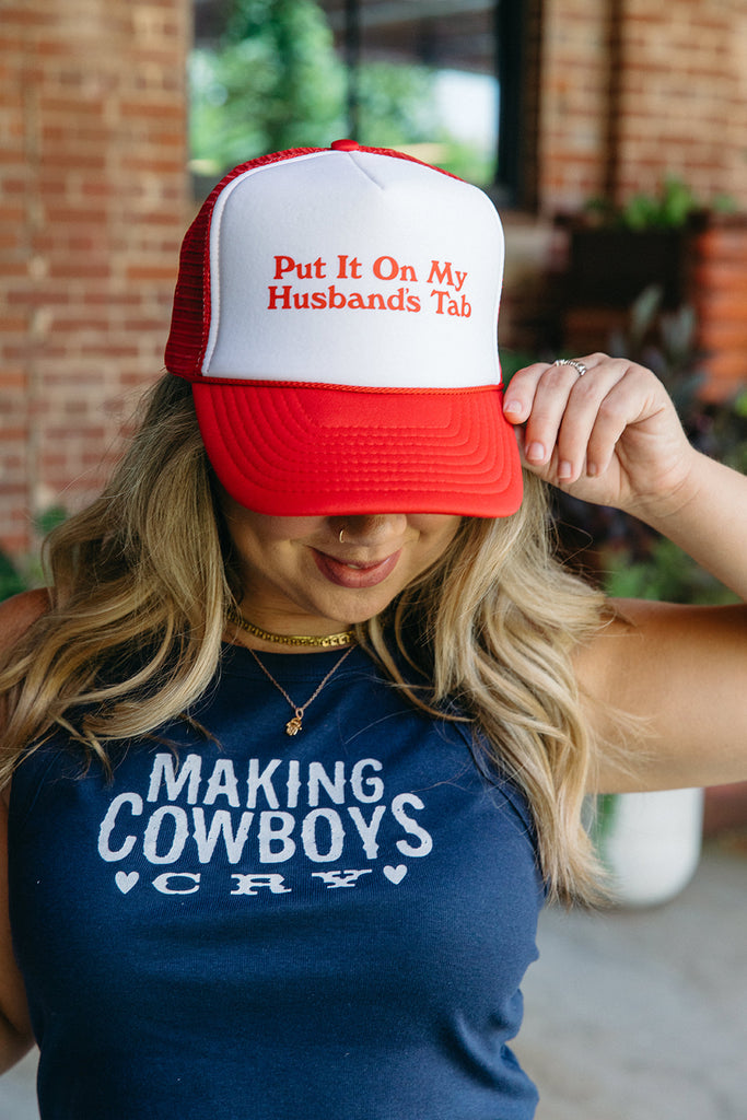 Husbands Tab Hat - Girl Tribe Co. Miss Americana Collection