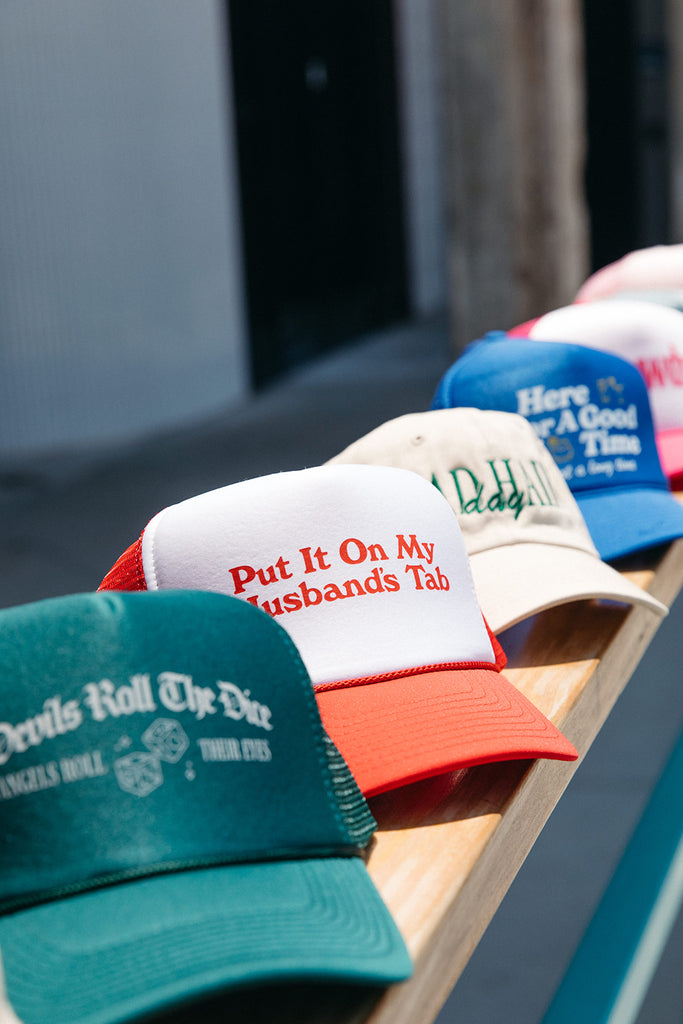 Here For A Good Time Hat - Girl Tribe Co. Miss Americana Collection