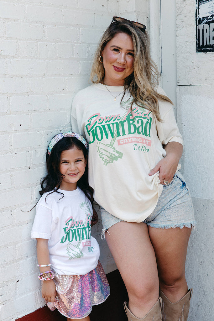 Youth Down Bad Tee - Girl Tribe Co. Miss Americana Collection