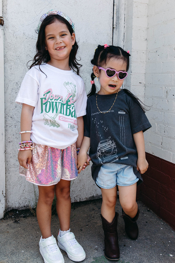 Youth Down Bad Tee - Girl Tribe Co. Miss Americana Collection