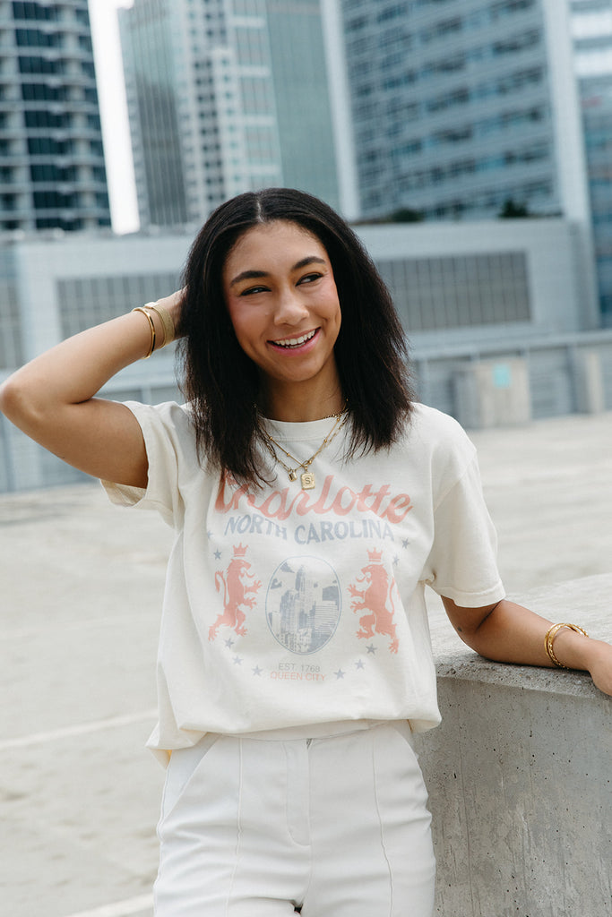 Vintage Charlotte Tee - Girl Tribe Co. Charlotte Collection