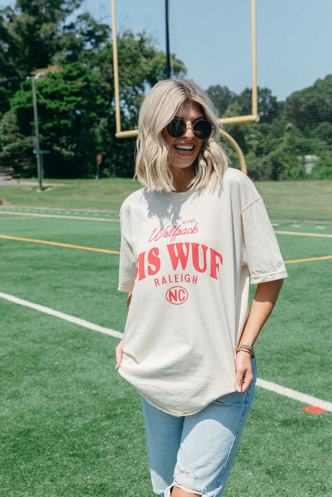 Vintage Wolfpack Tee - NC State x Girl Tribe Co. Collection