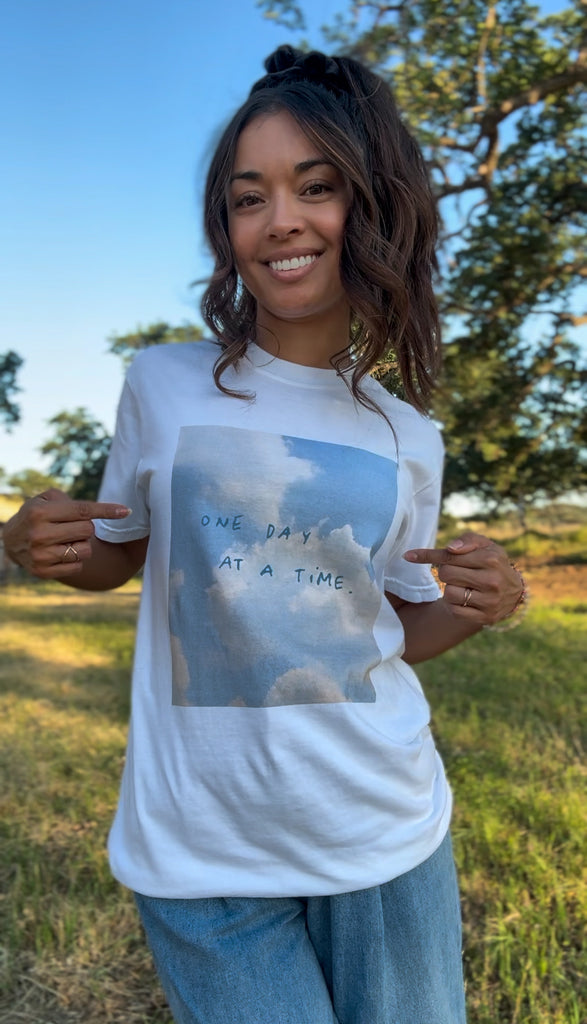 Anna the Nurse x Girl Tribe Co. - One Day At A Time Tee - Girl Tribe Co.