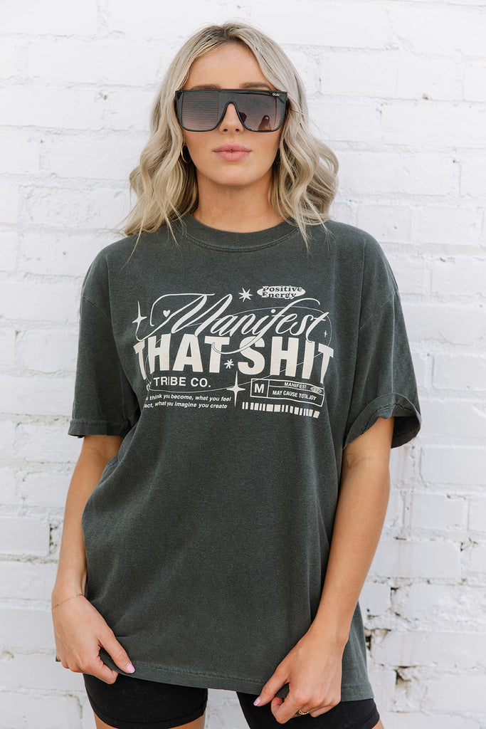 Confident Collection - Manifest That Shit Tee - Girl Tribe Co.