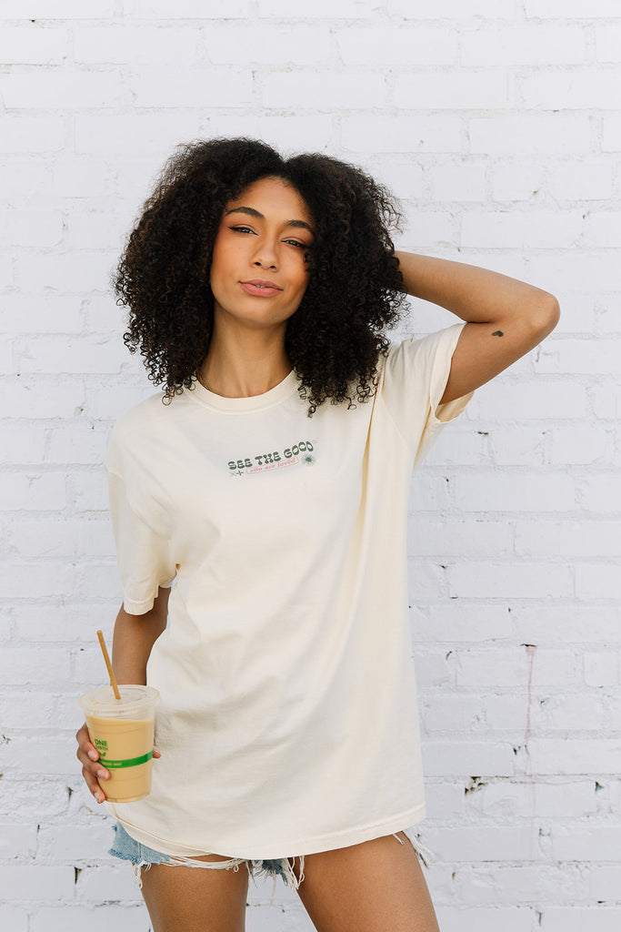 Confident Collection - See The Good Collage Tee - Girl Tribe Co.