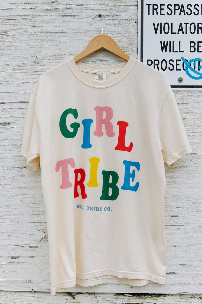 Girl Tribe Merch - Girl Tribe Rainbow Tee - Girl Tribe Co.