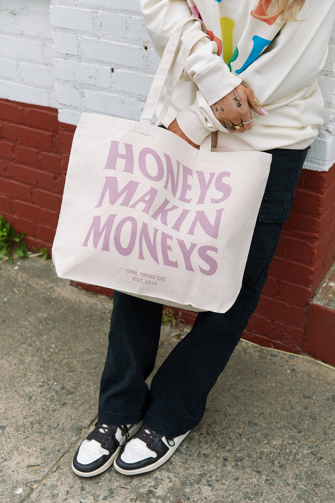 Confident Collection - Honeys Makin Moneys Tote - Girl Tribe Co.