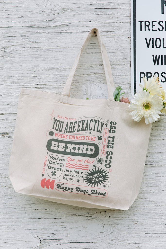 Confident Collection - See The Good Tote - Girl Tribe Co.