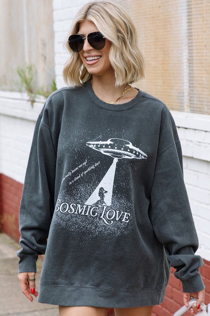 Cosmic Love Sweatshirt - Girl Tribe Co. Miss Americana Collection