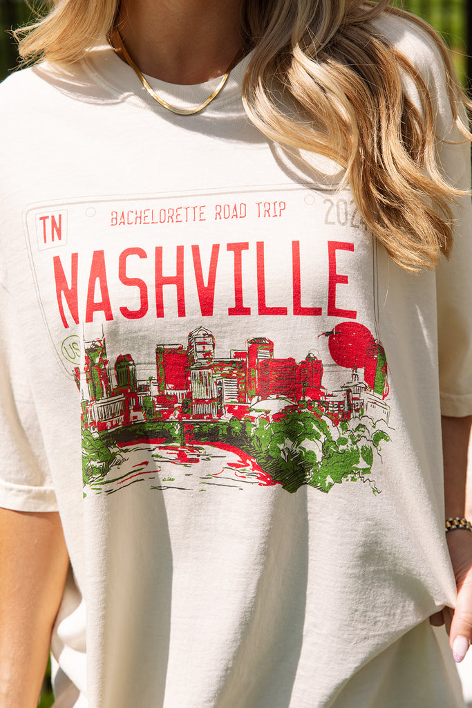 Bride and Bachelorette Collection - Nashville Girl Tribe Road Trip Tee - Girl Tribe Co.