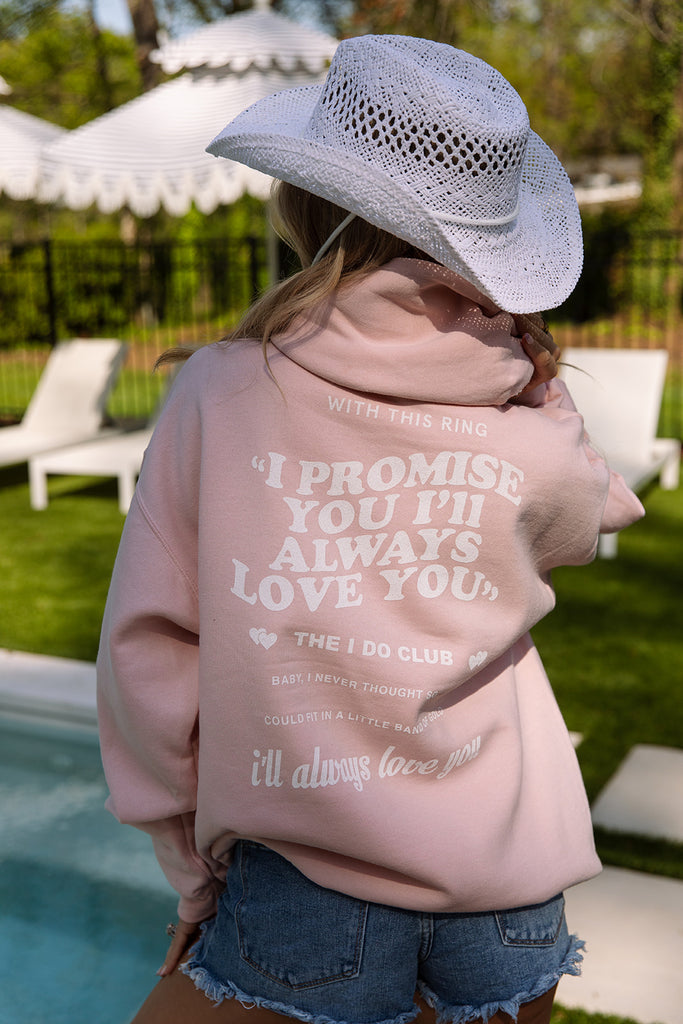 Bride and Bachelorette Collection - I Do Club Hoodie - Girl Tribe Co.