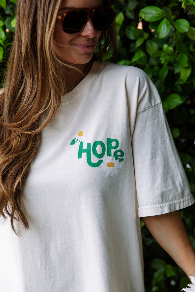 Bundle of Joy - Hope Joy Love Flower Tee - Girl Tribe Co.