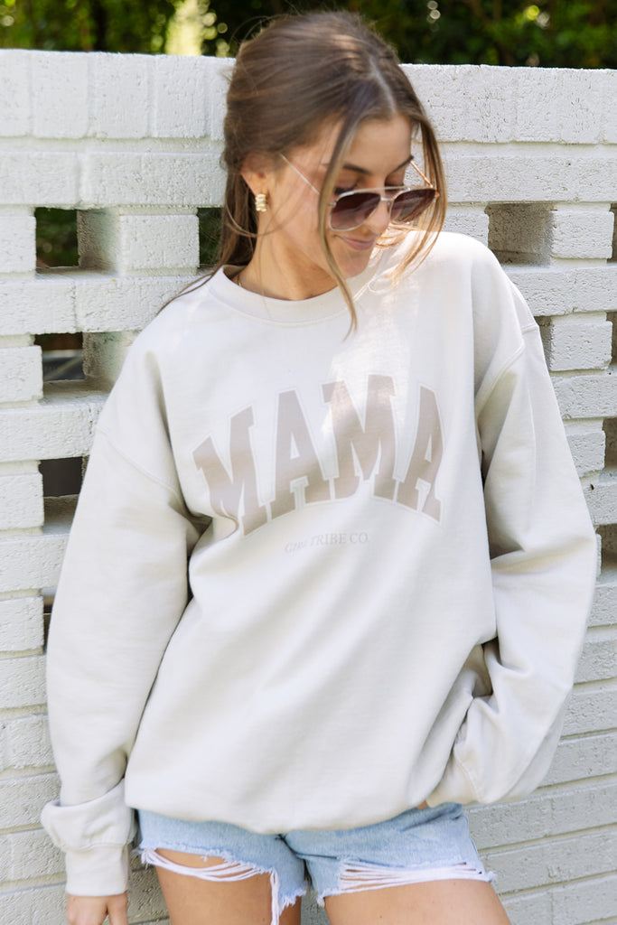 In My Mom Era - Mama Block Sweatshirt - Girl Tribe Co.