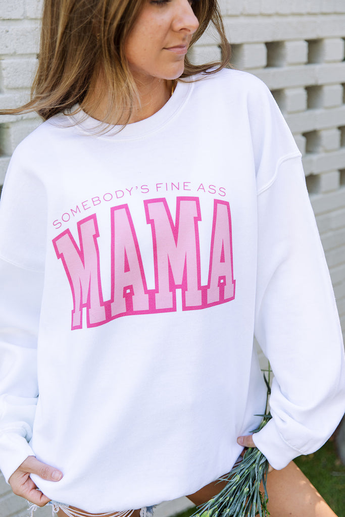 In My Mom Era - Fine Ass Mama Sweatshirt - Girl Tribe Co.