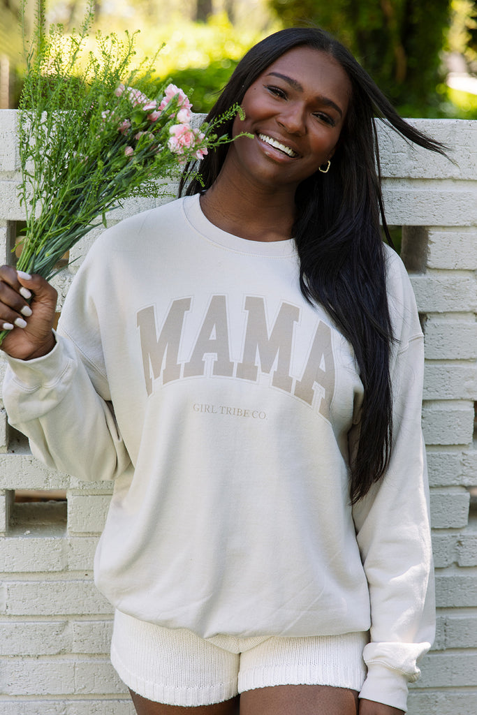 In My Mom Era - Mama Block Sweatshirt - Girl Tribe Co.