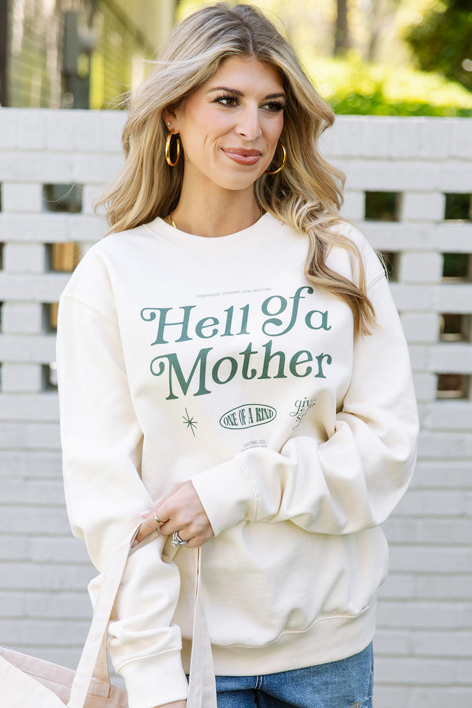 In My Mom Era - Hell of a Mother Sweatshirt - Girl Tribe Co.