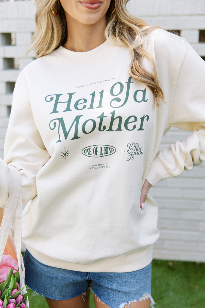 In My Mom Era - Hell of a Mother Sweatshirt - Girl Tribe Co.