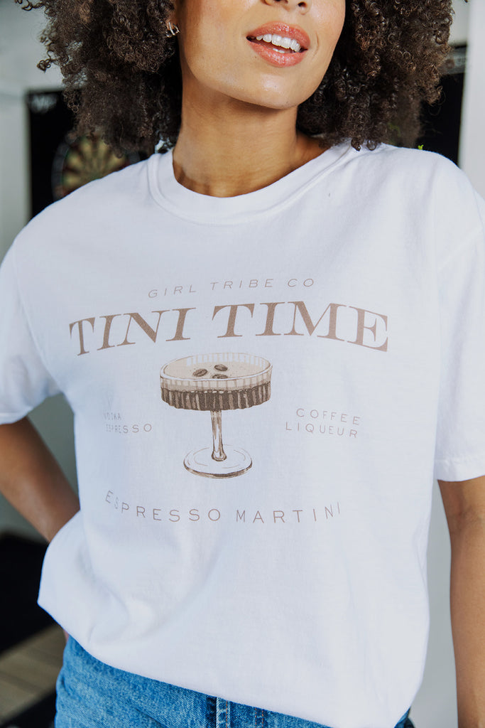 Cheers - Tini Time Tee - Girl Tribe Co.