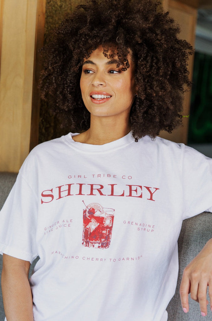 Cheers - Shirley Temple Tee - Girl Tribe Co.