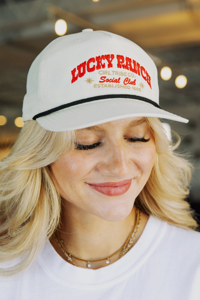  Coastal Cowgirl Collection - Lucky Ranch Rope Hat - Girl Tribe Co.