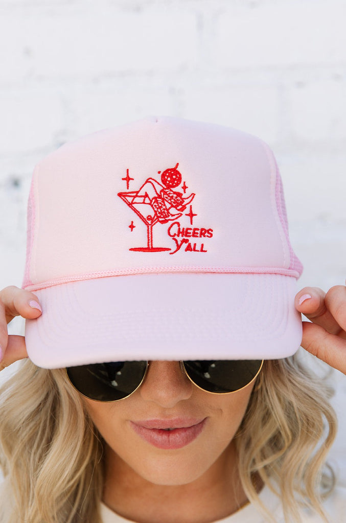 Coastal Cowgirl Collection - Cheers Y'all Hat - Girl Tribe Co.