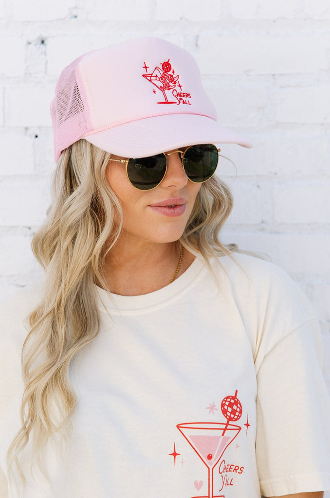 Coastal Cowgirl Collection - Cheers Y'all Hat - Girl Tribe Co.