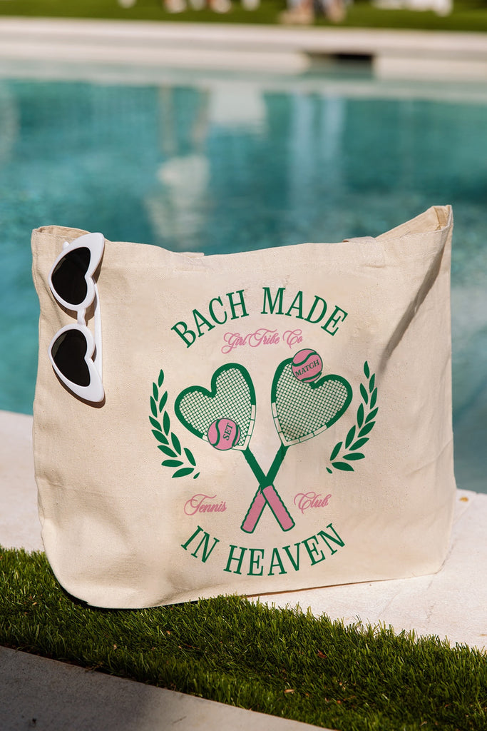 Bride and Bachelorette Collection - Bach Made in Heaven Tote - Girl Tribe Co.