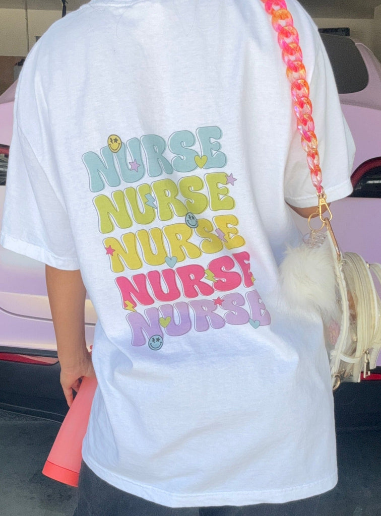 Anna the Nurse x Girl Tribe Co. - Nurse Rainbow Tee - Girl Tribe Co.