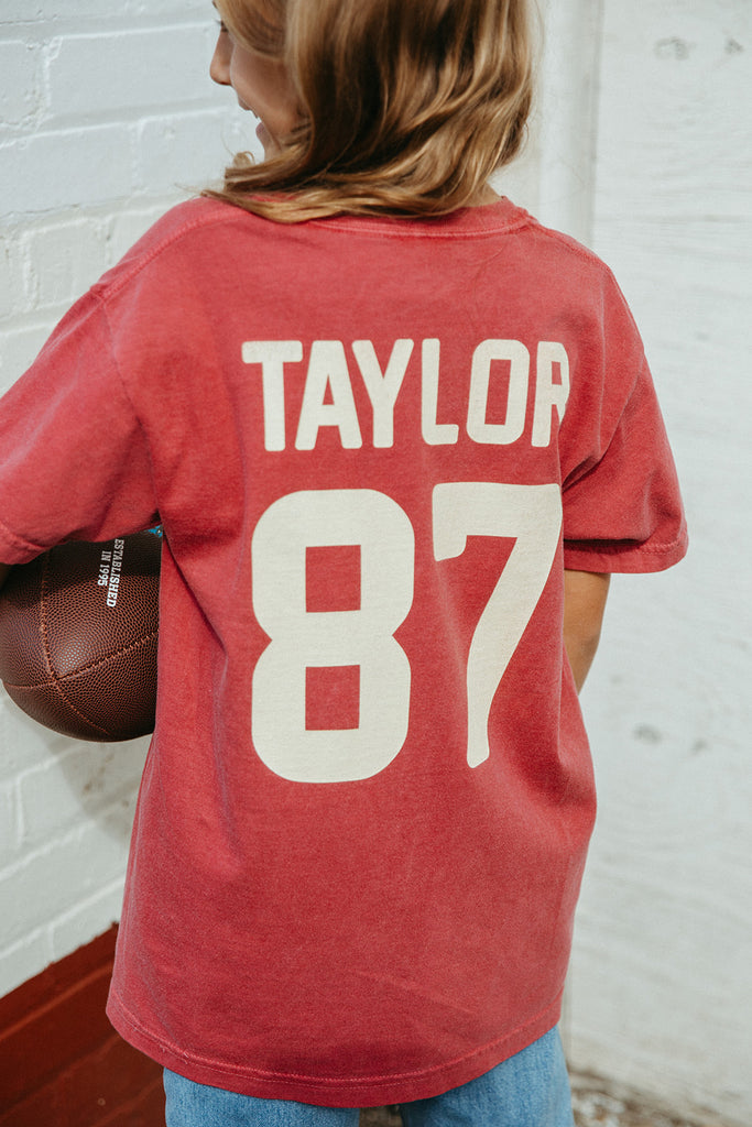 Youth Varsity 87 Jersey Tee - Miss Americana Collection