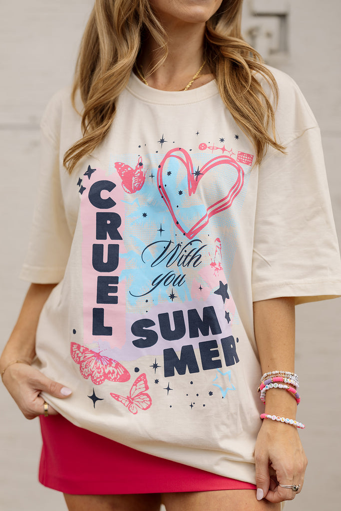 Cruel Summer Tee - Girl Tribe Co Tour Collection