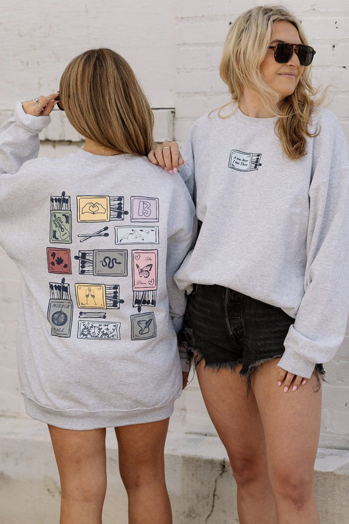 Eras Matchbox Sweatshirt - Girl Tribe Co Tour Collection