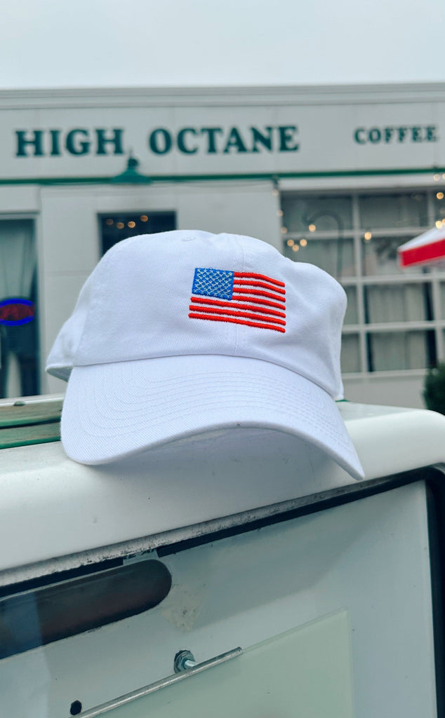 Made In America - USA Flag Baseball Hat - Girl Tribe Co.