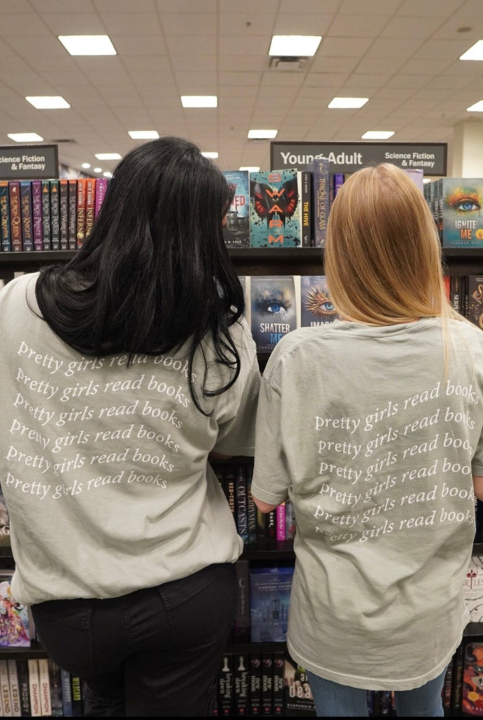 Pretty Girls Read Books Tee - Jolie Reads x Girl Tribe Co.