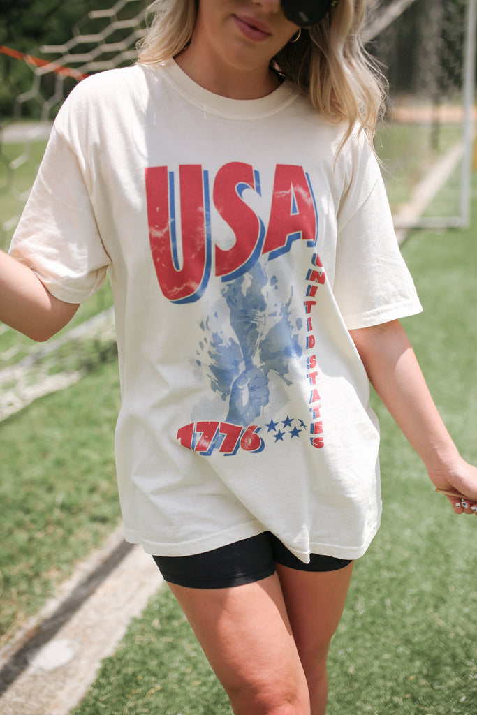 USA 1776 Tee - Girl Tribe Co. Made in America Collection