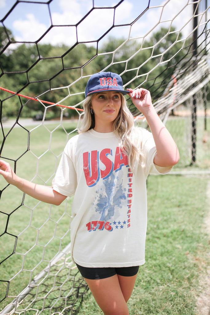 USA Hat -  Girl Tribe Co. Made in America Collection