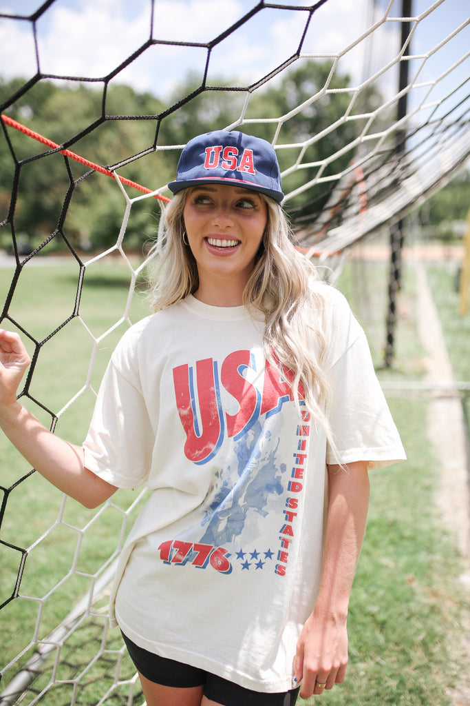 USA Hat -  Girl Tribe Co. Made in America Collection