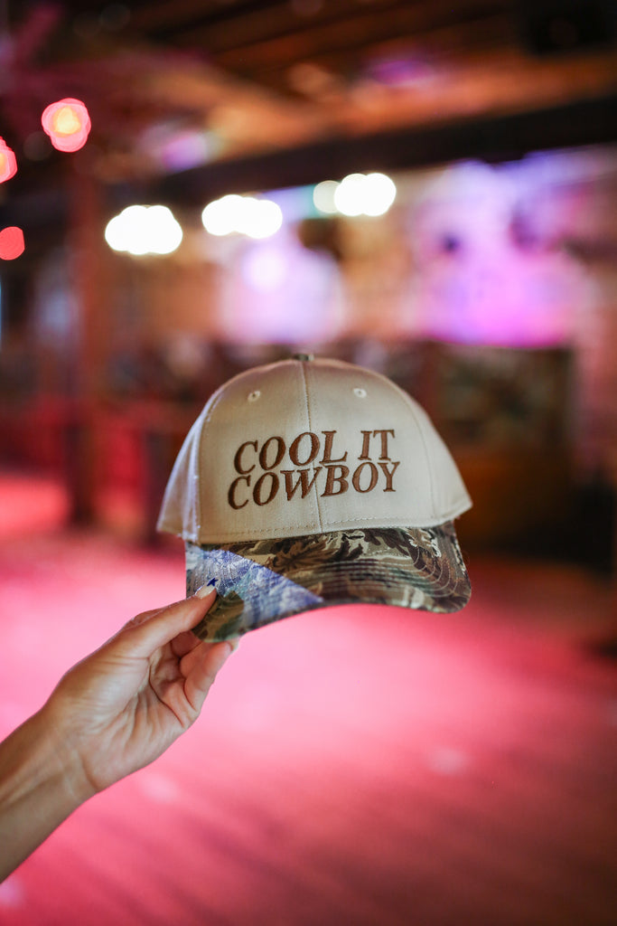 Cool It Cowboy Hat - Girl Tribe Co. Concert Collection