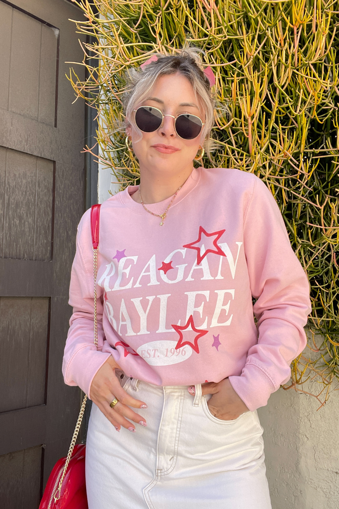 Reagan Baylee Sweatshirt - Reagan Baylee x Girl Tribe Co. Collection